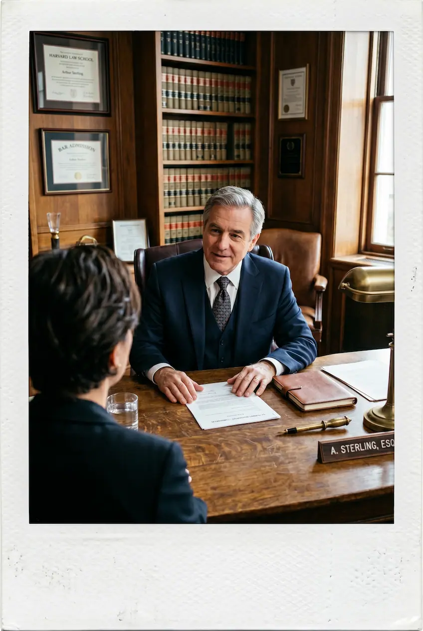 Site web professionnel d'un cabinet d'avocats