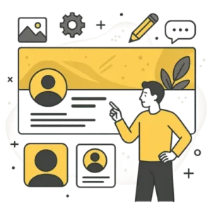 Bannière et avatar pour réseaux sociaux